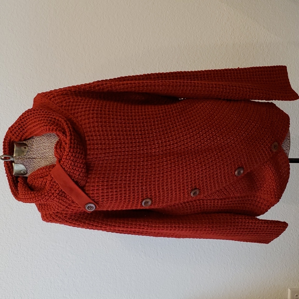 Red Knit Sweater